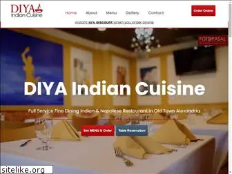 diyaindiancuisine.com