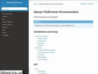 django-filebrowser.readthedocs.io