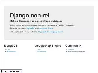 django-nonrel.org