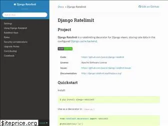 django-ratelimit.readthedocs.io