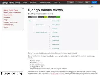 django-vanilla-views.org