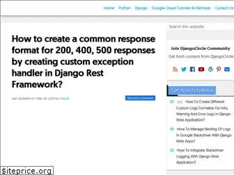 djangocircle.com