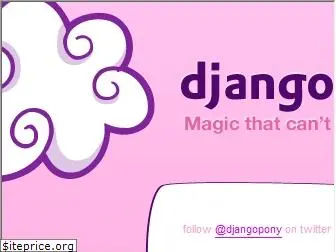 djangopony.com