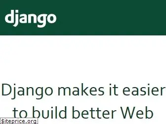 djangoproject.com