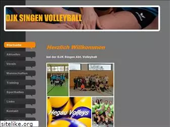 djksingen-volleyball.de