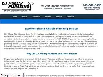 djmurrayplumbing.com