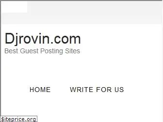 djrovin.com