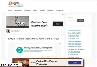 dmerharyana.org thumbnail