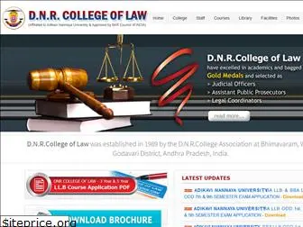 dnrlawcollege.in