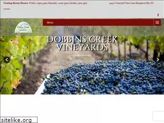 dobbinscreekvineyards.com