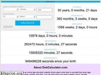 dobcalculator.com
