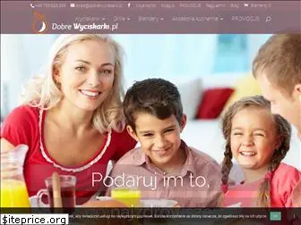 dobrewyciskarki.pl