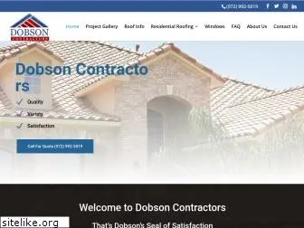 dobsoncontractors.com