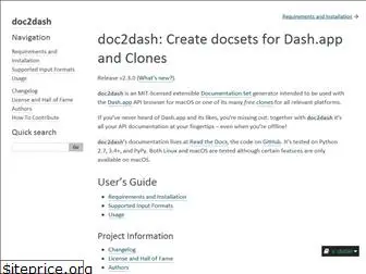 doc2dash.readthedocs.io