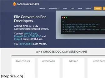 docconversionapi.com