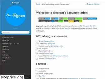 docs.aiogram.dev