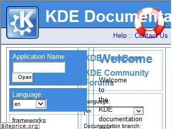 docs.kde.org