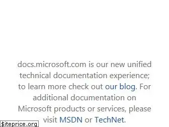 docs.microsoft.com