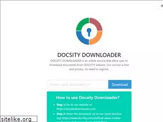 Similar websites like docsitydownloader.com