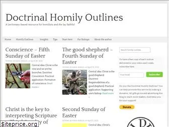 doctrinalhomilyoutlines.com