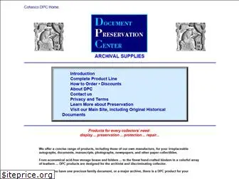document-preservation-archival-supplies.com