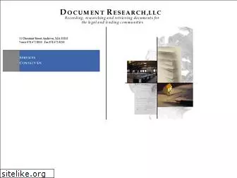 document-research.com