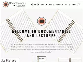 documentaries-lectures.com