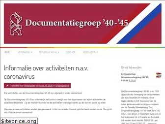 documentatiegroep40-45.nl