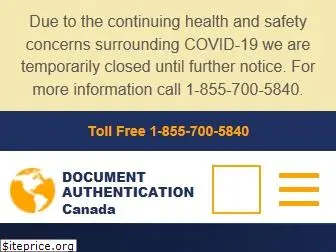 documentauthentication.ca