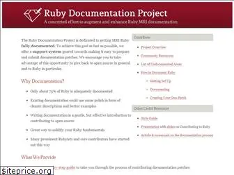 documenting-ruby.org