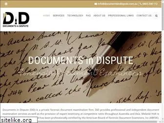 documentsindispute.com.au