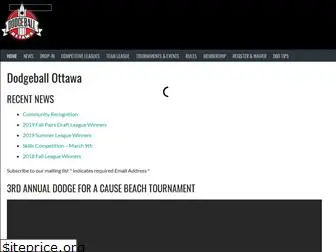 dodgeballottawa.com