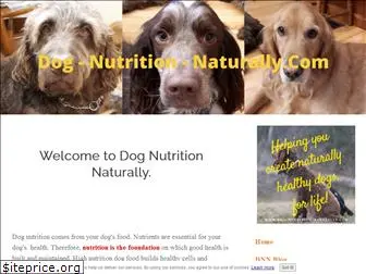 dog-nutrition-naturally.com
