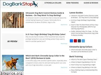 dogbarkstop.com