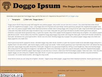doggoipsum.com