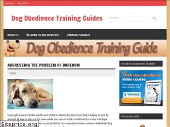 dogobediencetrainingguides.net