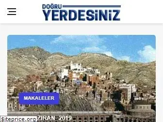 dogruyerdesiniz.com