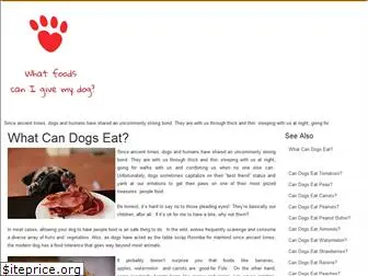 dogscaneat.com