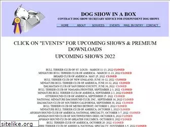 dogshowinabox.com