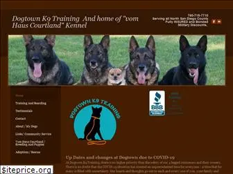 dogtownk9training.com