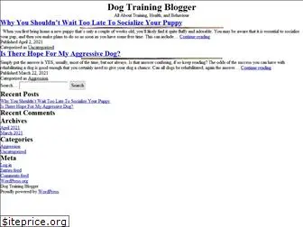 dogtrainingblogger.com