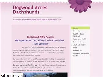 dogwoodacresdachshunds.com