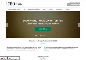 doingbusinesswithlcbo.com