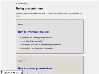 doingpresentations.com