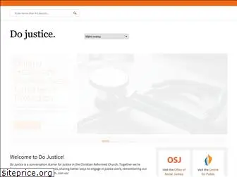 dojustice.crcna.org