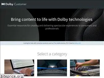 dolbycustomer.com