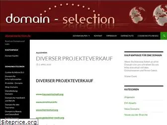 domain-selection.de