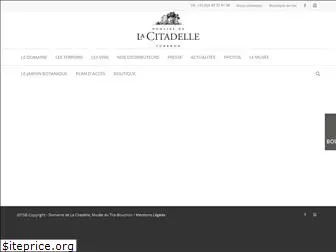 domaine-citadelle.com