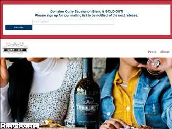 domainecurrywine.com