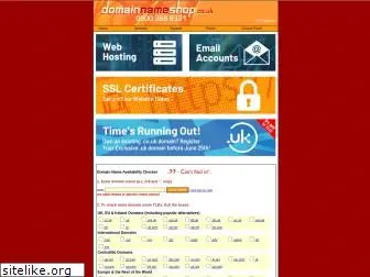 domainnameshop.co.uk